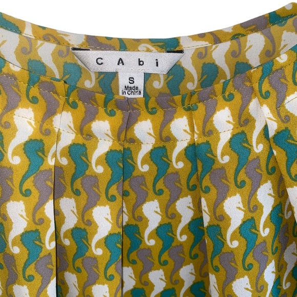 CAbi Cami Tank Top Seahorse Novelty
Print #411-Size Small - Picture 7 of 8